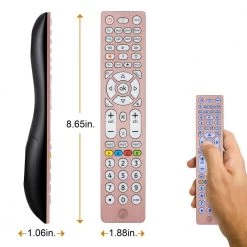 8-Device Backlit Universal TV Remote Control in Brushed Rose Gold by GE -Home Electronics Shop ge universal remotes 47511 1f 1000
