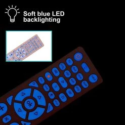 8-Device Backlit Universal TV Remote Control in Brushed Rose Gold by GE -Home Electronics Shop ge universal remotes 47511 44 1000