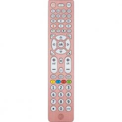 8-Device Backlit Universal TV Remote Control in Brushed Rose Gold by GE