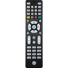4-Device Backlit Universal Remote TV Control in Brushed Black by GE