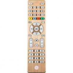 4-Device Backlit Universal TV Remote Control in Brushed Gold by GE
