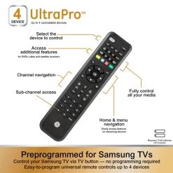 4-Device Universal Roku/Fire TVRemote Control by GE -Home Electronics Shop ge universal remotes 59046 76 1000