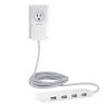UltraPro 4-Port USB Power Strip with 6 ft. Braided Cord by GE
