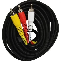 6 ft. Composite Audio/Video Cable, RCA Style by GE