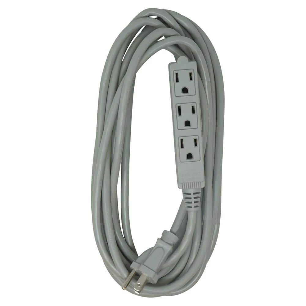20 ft. 16/3 SJTW Indoor Light-Duty Extension Cord by Woods 1 20 ft. 16/3 SJTW Indoor Light-Duty Extension Cord by Woods