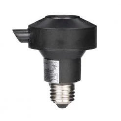 150-Watt Floodlight Control with Photocell Socket by Woods