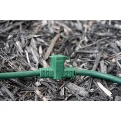25 ft. 14/3 Multi-Outlet (3) Garden Outdoor Medium-Duty Extension Cord, Green by Woods 23 25 ft. 14/3 Multi-Outlet (3) Garden Outdoor Medium-Duty Extension Cord, Green by Woods -Home Electronics Shop green woods general purpose cords 3030 44 1000