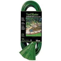 25 ft. 16/3 SJTW Tri-Source (Multi-Outlet) Yard Master Outdoor Extension Cord by Woods