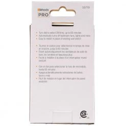 20-Amp 60-Minute In-Wall Spring Wound Countdown Timer Switch, Gray by Woods -Home Electronics Shop grey woods timers 59719wd 44 1000