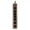 4 ft. 6-Outlet Designer Surge Protector in Oil Rubbed Bronze