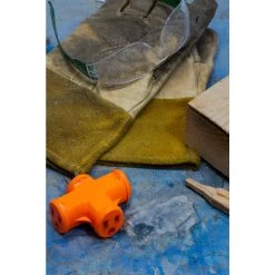 Heavy-Duty 3-Outlet T-Shaped Grounded Tap Adapter Plug, Orange (5-Pack) -Home Electronics Shop orange ge electrical outlets receptacles 50912 1f 1000