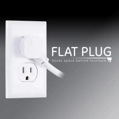 10 ft. 16/3 6-Outlet 800J Surge Protector Power Strip Extension Cord, White 10 10 ft. 16/3 6-Outlet 800J Surge Protector Power Strip Extension Cord, White -Home Electronics Shop white 10 ft cord ge surge protectors 14092 1f 1000