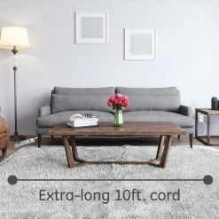 10 ft. 16/3 6-Outlet 800J Surge Protector Power Strip Extension Cord, White 9 10 ft. 16/3 6-Outlet 800J Surge Protector Power Strip Extension Cord, White -Home Electronics Shop white 10 ft cord ge surge protectors 14092 4f 1000