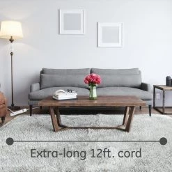 6-Outlet Grounded Power Strip with 12 ft. Long Extension Cord in White by GE 8 6-Outlet Grounded Power Strip with 12 ft. Long Extension Cord in White by GE -Home Electronics Shop white 12 ft ge power strips 45195 4f 1000