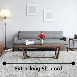 4-Outlet 2 USB Port Surge Protector with 6 ft. Cord, White 10 4-Outlet 2 USB Port Surge Protector with 6 ft. Cord, White -Home Electronics Shop white 6 ft ge surge protectors 36391 1f 1000