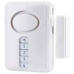 Personal Security Deluxe Door Alarm by GE 13 Personal Security Deluxe Door Alarm by GE -Home Electronics Shop white ge door window alarms 45117 44 1000
