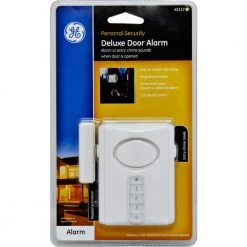 Personal Security Deluxe Door Alarm by GE 11 Personal Security Deluxe Door Alarm by GE -Home Electronics Shop white ge door window alarms 45117 4f 1000