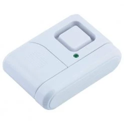 Magnetic Window and Door Alarms (4-Pack) by GE -Home Electronics Shop white ge door window alarms 45174 1f 1000