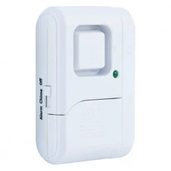 Magnetic Window and Door Alarms (4-Pack) by GE -Home Electronics Shop white ge door window alarms 45174 4f 1000