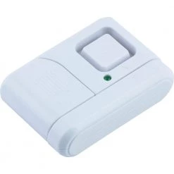 Personal Security Wireless Window/Door Alarm by GE 9 Personal Security Wireless Window/Door Alarm by GE -Home Electronics Shop white ge door window alarms 56789 1f 1000