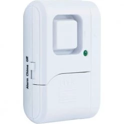 Personal Security Wireless Window/Door Alarm by GE 8 Personal Security Wireless Window/Door Alarm by GE -Home Electronics Shop white ge door window alarms 56789 4f 1000