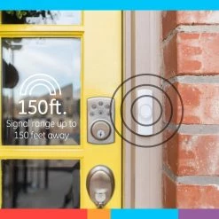 Wireless Replacement Doorbell Push Button - White by GE -Home Electronics Shop white ge doorbell buttons 19249 4f 1000