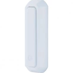 Direct Wired Door Bell Push Button, White by GE -Home Electronics Shop white ge doorbell buttons 25443 4f 1000