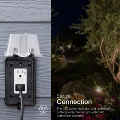 15 Amp Tamper Resistant Weather Resistant GFCI Duplex Outlet Receptacle, White by GE 10 15 Amp Tamper Resistant Weather Resistant GFCI Duplex Outlet Receptacle, White by GE -Home Electronics Shop white ge electrical outlets receptacles 40687 1f 1000