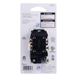 15 Amp Grounded Designer Duplex Receptacle, White by GE -Home Electronics Shop white ge electrical outlets receptacles 50727 76 1000