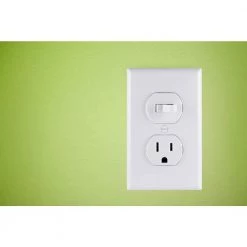 All-in-One Toggle Switch and Single Pole Outlet, White by GE -Home Electronics Shop white ge electrical outlets receptacles 59797 44 1000
