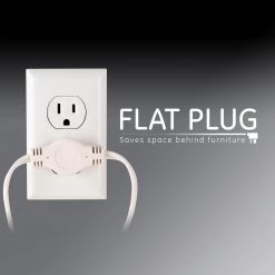 12 ft. 16/3 AWG 6-Outlet Polarized Sofa Extension Cord, White by GE 10 12 ft. 16/3 AWG 6-Outlet Polarized Sofa Extension Cord, White by GE -Home Electronics Shop white ge general purpose cords 50657 44 1000