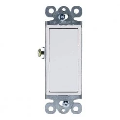 15 Amp Rocker Switch, White by GE