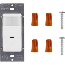 Motion-Sensing Switch with Automatic Shut-Off Feature, White by GE -Home Electronics Shop white ge motion sensors 11927 fa 1000
