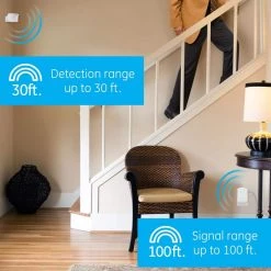 Wireless Motion Sensor Light Control with Grounded Receiver by GE -Home Electronics Shop white ge motion sensors 12751 4f 1000