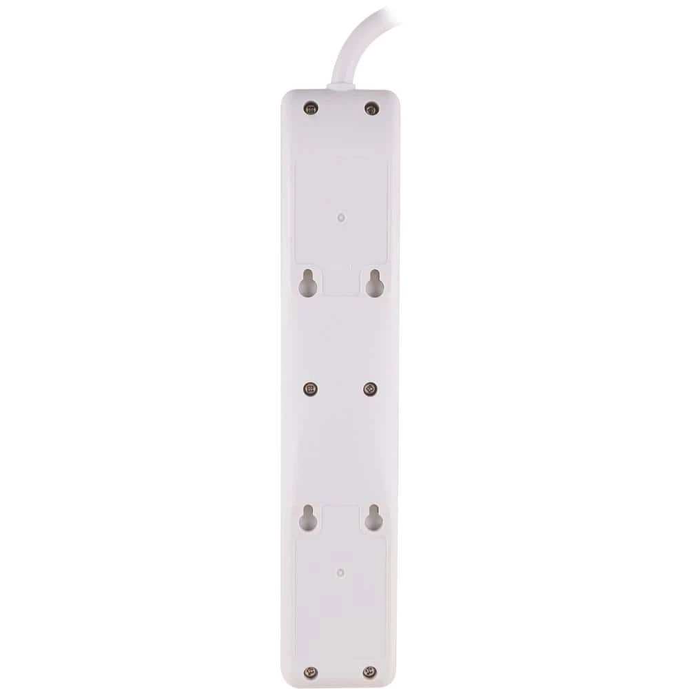 8 ft. Cord 4-Outlet 2 USB Port Surge Protector 4 8 ft. Cord 4-Outlet 2 USB Port Surge Protector - Image 4