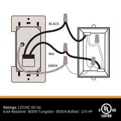 In-Wall Digital Countdown Timer by GE -Home Electronics Shop white ge timers 15318 44 1000