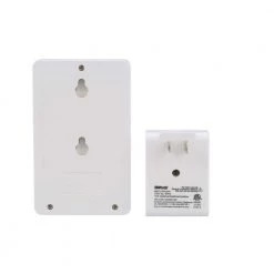 8-Amp Indoor Plug-In Wireless Wall Switch Light Control, White by Woods -Home Electronics Shop white woods light switches 59773wd 44 1000