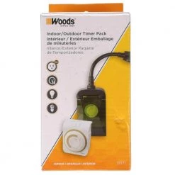 15-Amp Indoor and Outdoor Plug-In Multi-Outlet Mechanical Timer Combo Pack by Woods 7 15-Amp Indoor and Outdoor Plug-In Multi-Outlet Mechanical Timer Combo Pack by Woods -Home Electronics Shop white woods outdoor lighting accessories 13571wd 1f 1000