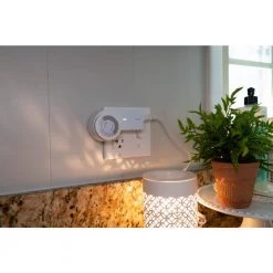 24 Hour Heavy Duty Indoor Plug-In Grounded Outlet Mechanical Timer by Woods -Home Electronics Shop white woods timers 50102wd 76 1000