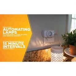 24 Hour Heavy Duty Indoor Plug-In Grounded Outlet Mechanical Timer by Woods 15 24 Hour Heavy Duty Indoor Plug-In Grounded Outlet Mechanical Timer by Woods -Home Electronics Shop white woods timers 50103wd 40 1000