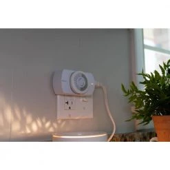 24 Hour Heavy Duty Indoor Plug-In Grounded Outlet Mechanical Timer by Woods 23 24 Hour Heavy Duty Indoor Plug-In Grounded Outlet Mechanical Timer by Woods -Home Electronics Shop white woods timers 50103wd 44 1000