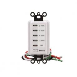 15-Amp 2-4-8-12 Hour In-Wall Countdown Digital Timer Switch, White by Woods -Home Electronics Shop white woods timers 59014wd c3 1000