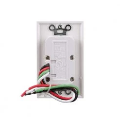 15-Amp 7-Day In-Wall Programmable Digital Timer Switch, White by Woods -Home Electronics Shop white woods timers 59018wd 66 1000