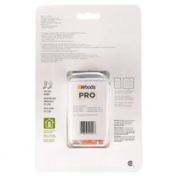 6.4 Amp 7-Day In-Wall Programmable Indoor Digital Timer Switch with No Neutral Wire, White by Woods -Home Electronics Shop white woods timers 59020wd 4f 1000