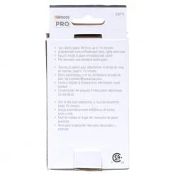 20-Amp 15-Minute In-Wall Spring Wound Countdown Timer Switch, White by Woods -Home Electronics Shop white woods timers 59711wd 44 1000