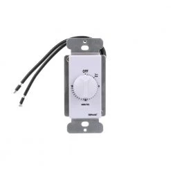 20-Amp 15-Minute In-Wall Spring Wound Countdown Timer Switch, White by Woods -Home Electronics Shop white woods timers 59711wd 77 1000