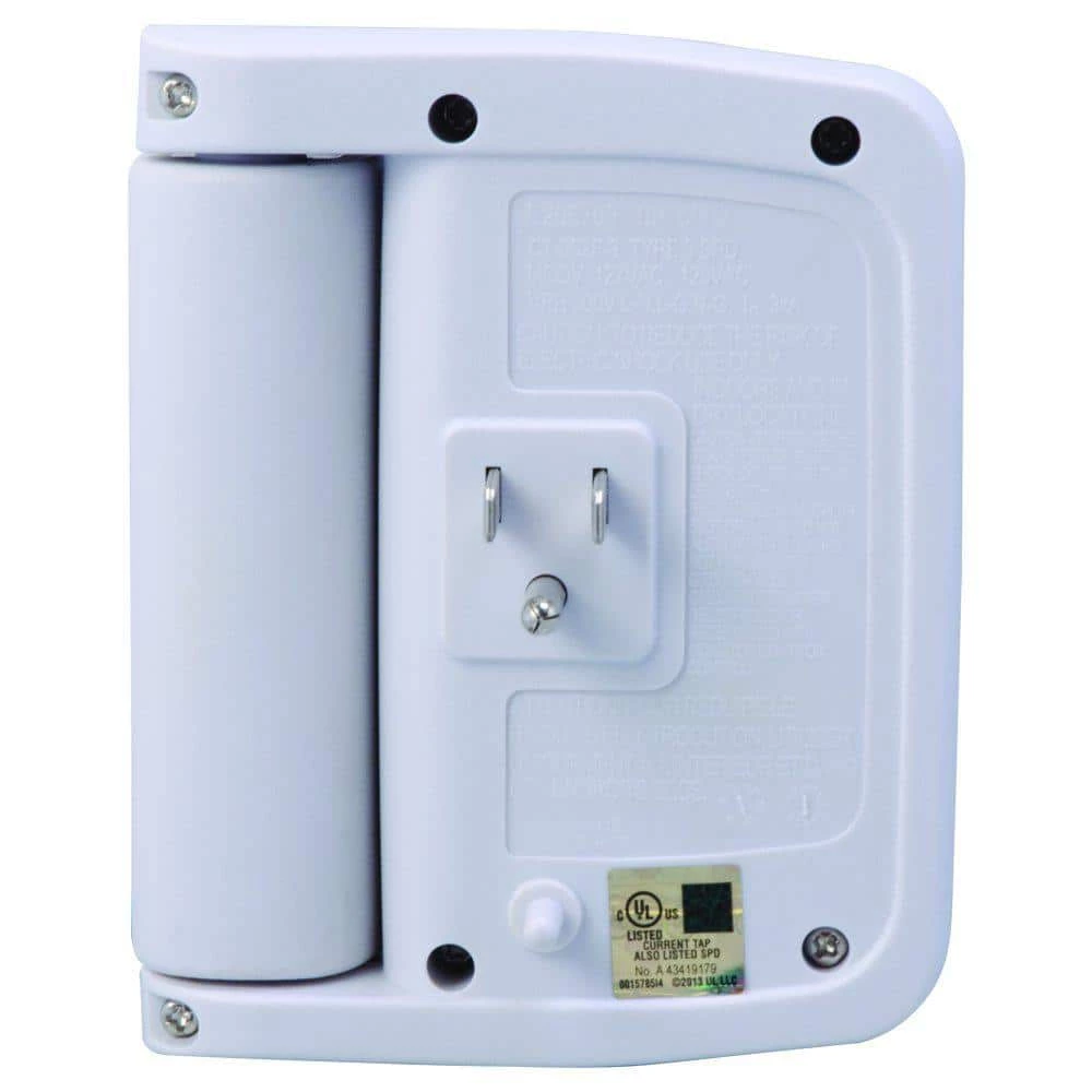 6-Outlet Surge Tap with Phone Cradle by Woods 2 6-Outlet Surge Tap with Phone Cradle by Woods - Image 2