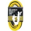 50 ft. 14/3 SJTW Multi-Color Outdoor Medium-Duty Extension Cord by Woods