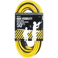 50 ft. 14/3 SJTW Multi-Color Outdoor Medium-Duty Extension Cord by Woods